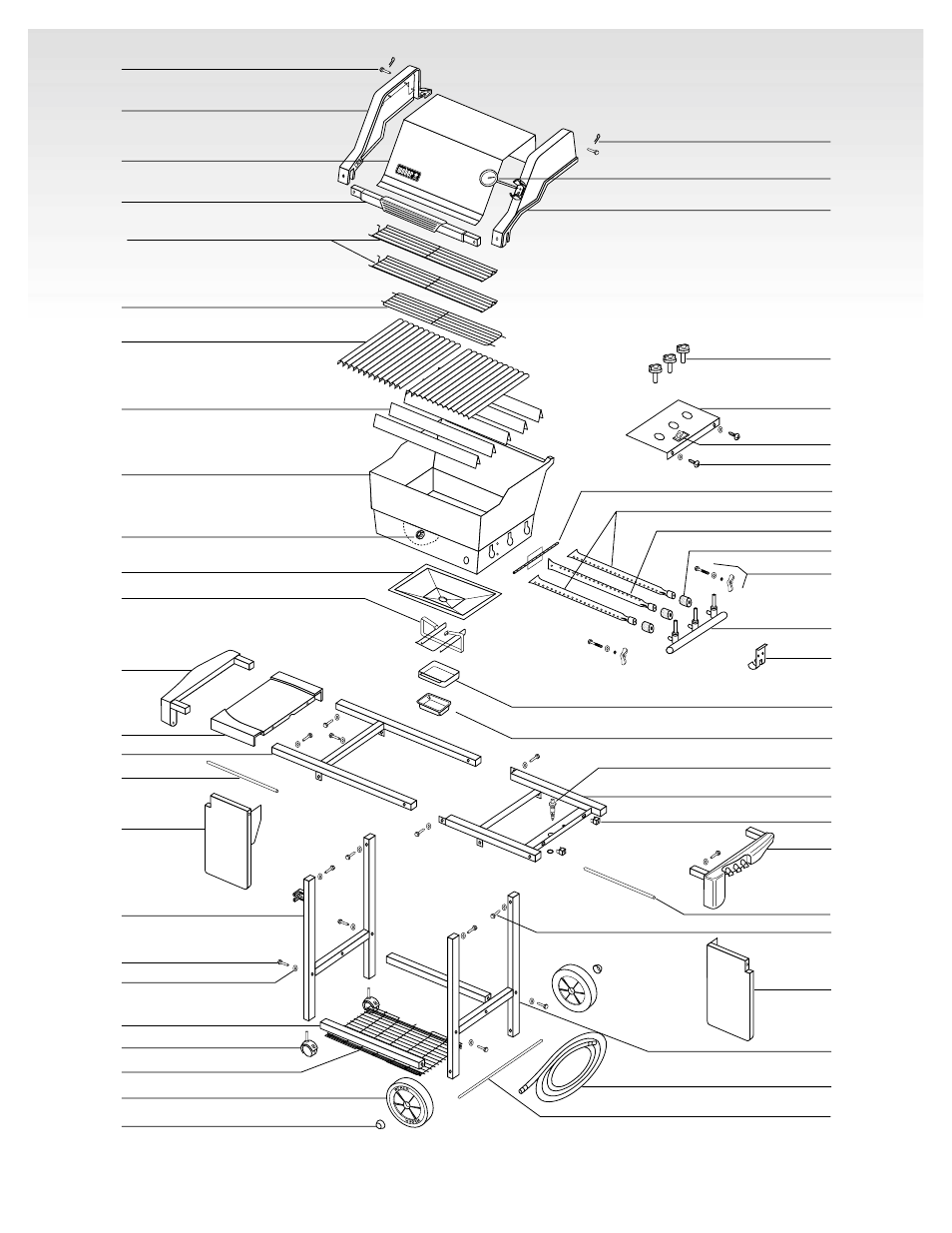 Exploded view | weber 55204 User Manual | Page 6 / 33