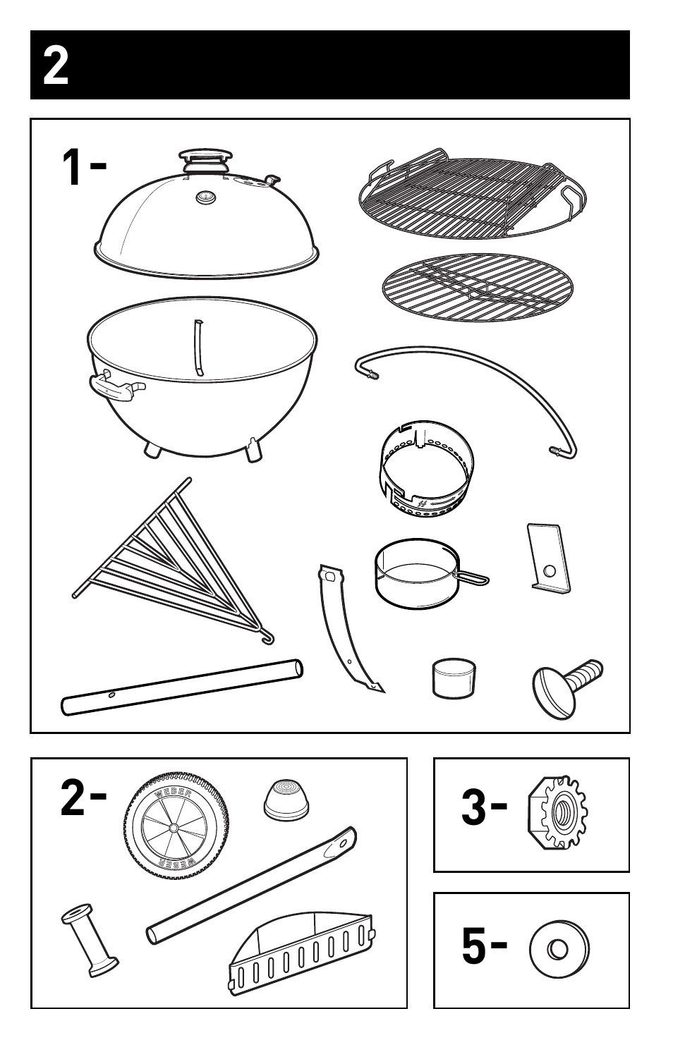 weber ONE-TOUCH GOLD 30821_091508 User Manual | Page 2 / 20