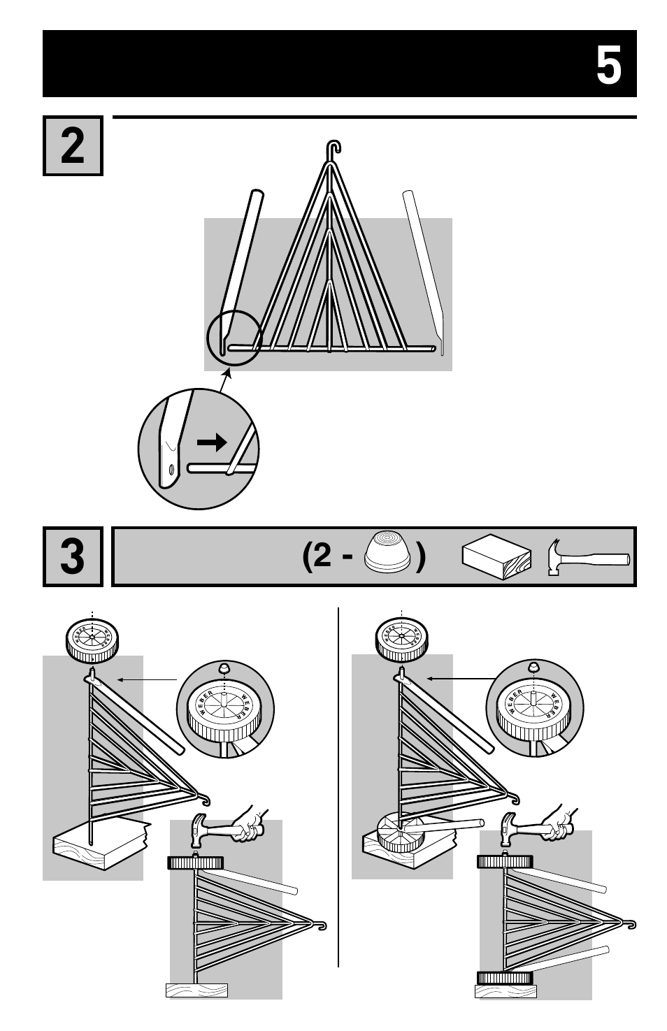 weber ONE-TOUCH GOLD 30821_091508 User Manual | Page 5 / 20