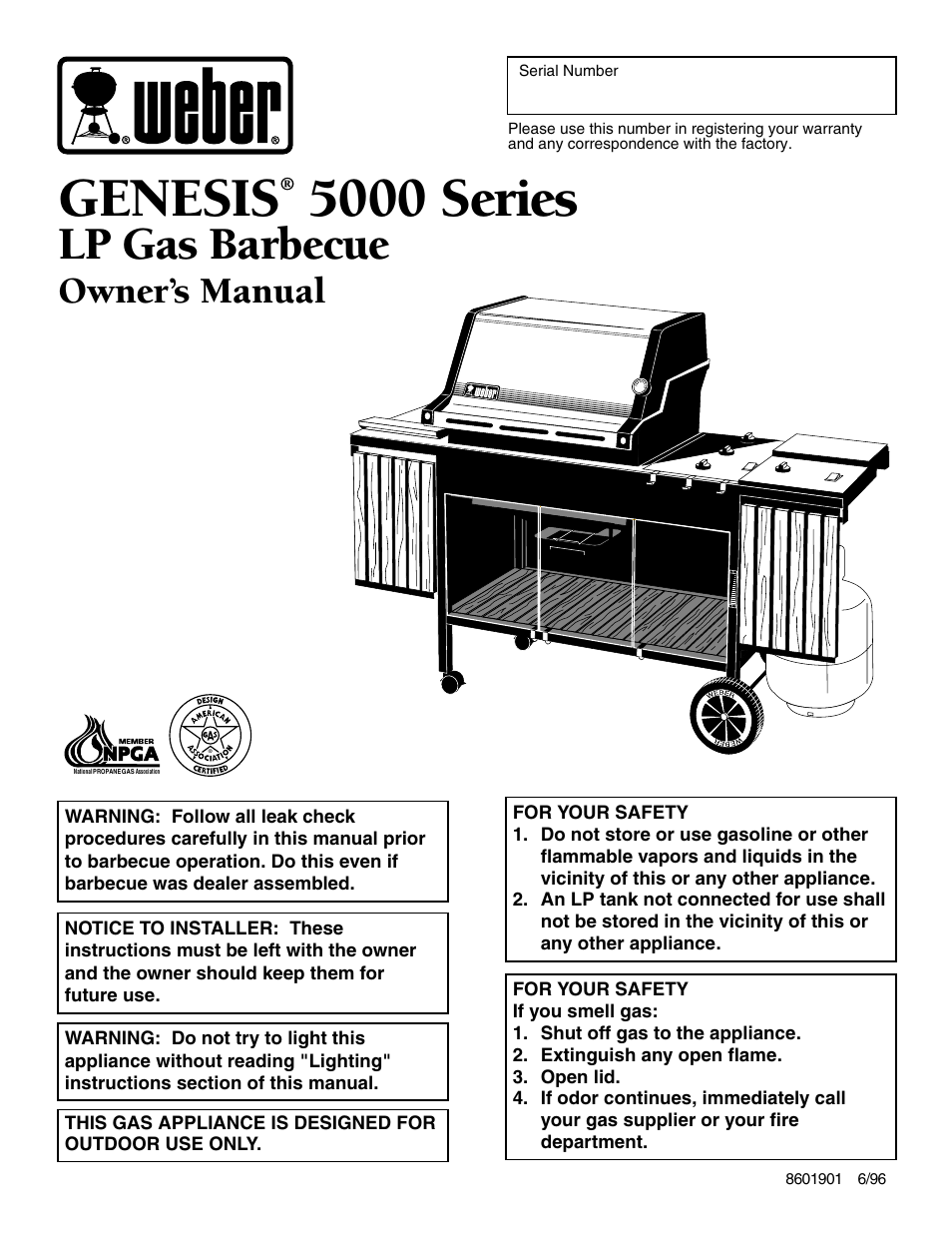 weber 5000 Series User Manual | 48 pages