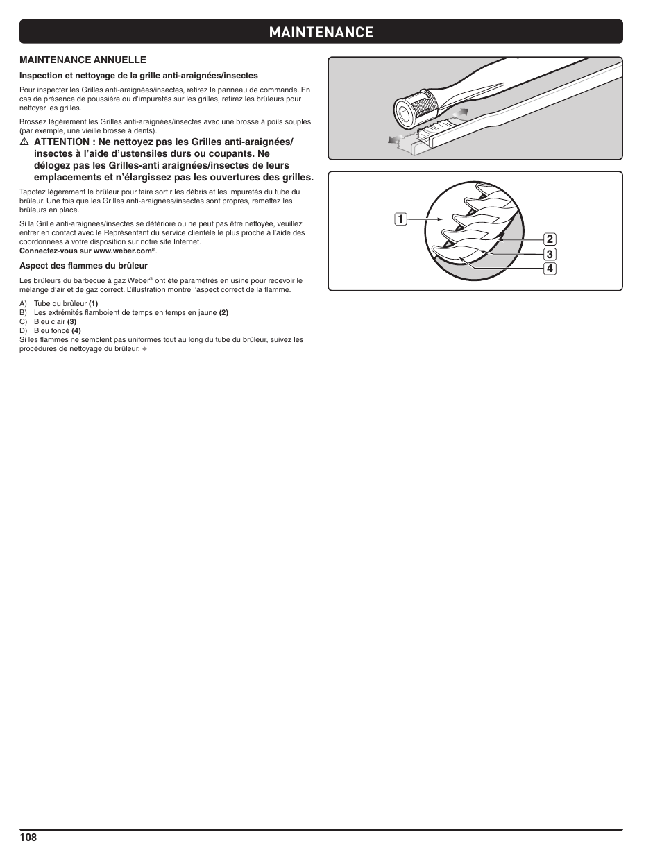 Maintenance | weber Summit E/S 470 LP User Manual | Page 108 / 110