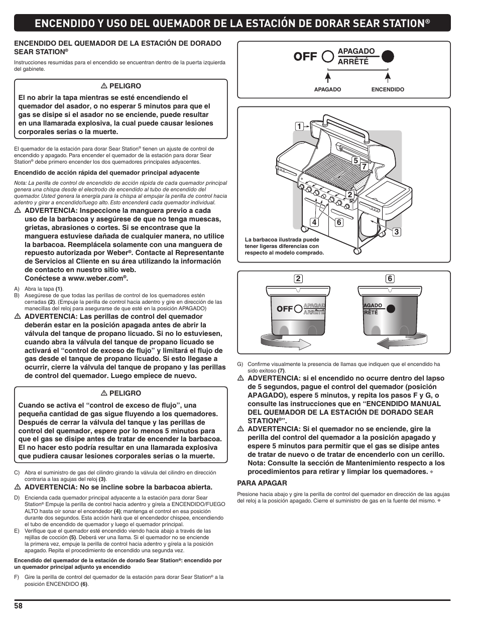 weber Summit E/S 470 LP User Manual | Page 58 / 110