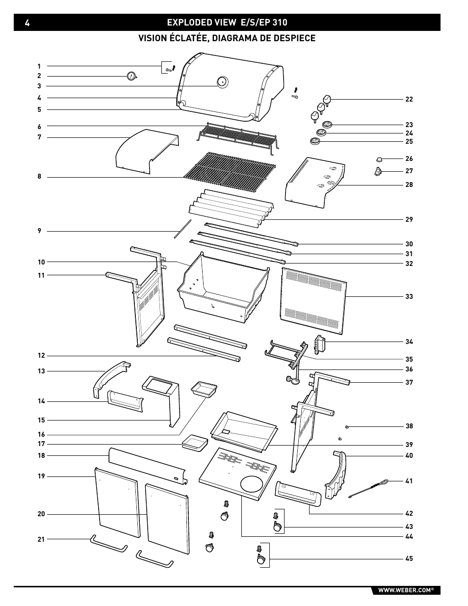 weber E/S-320 User Manual | Page 4 / 56