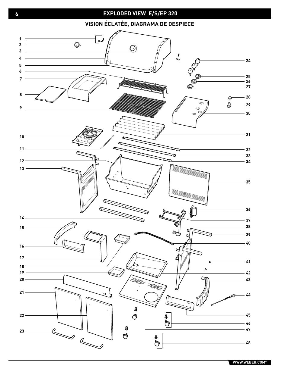 weber E/S-320 User Manual | Page 6 / 56