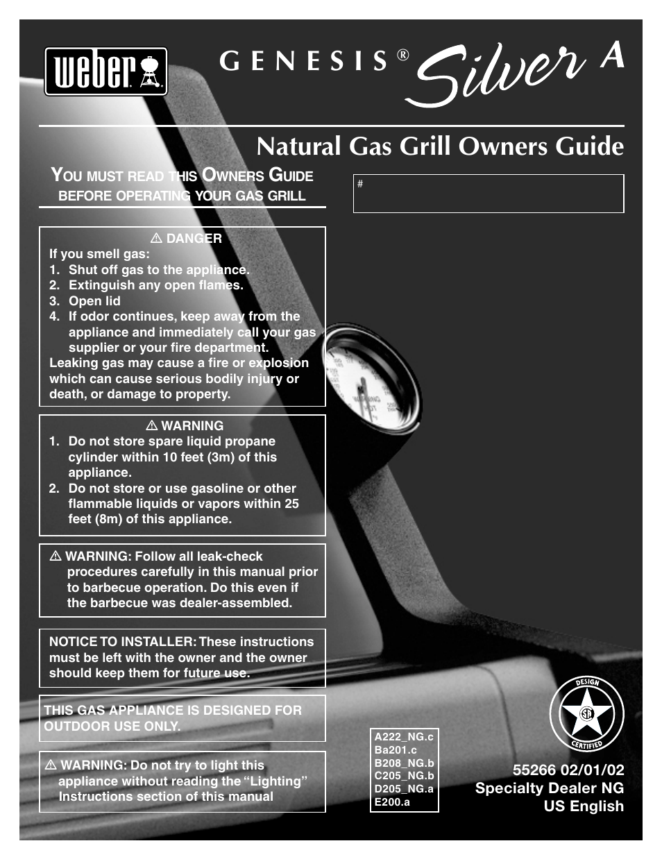 weber 55266 User Manual | 27 pages