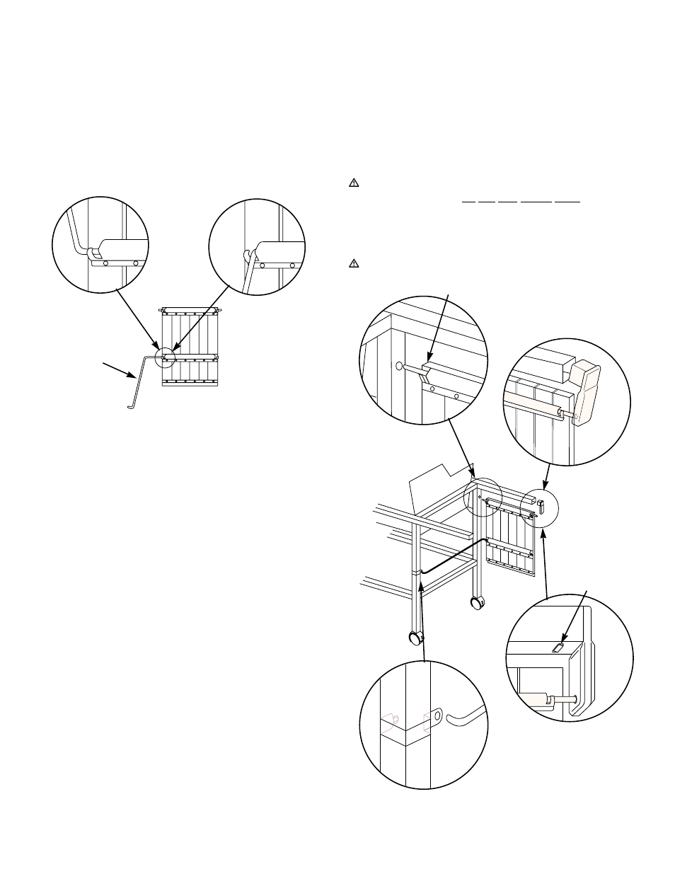Install swing table | weber GENESIS 1000 SERIES User Manual | Page 20 / 32