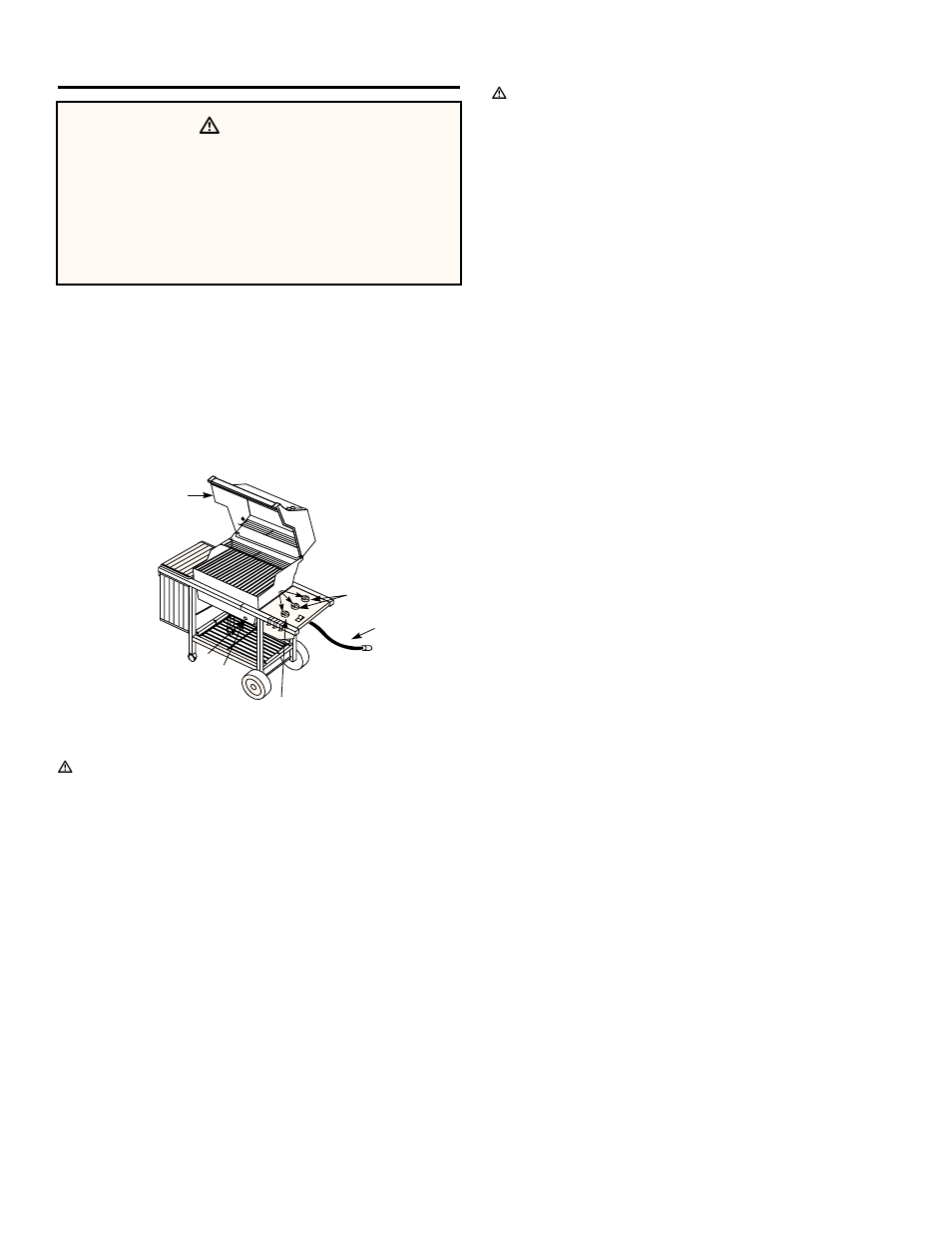 Manual lighting, To extinguish, Ƽdanger | weber GENESIS 1000 SERIES User Manual | Page 23 / 32