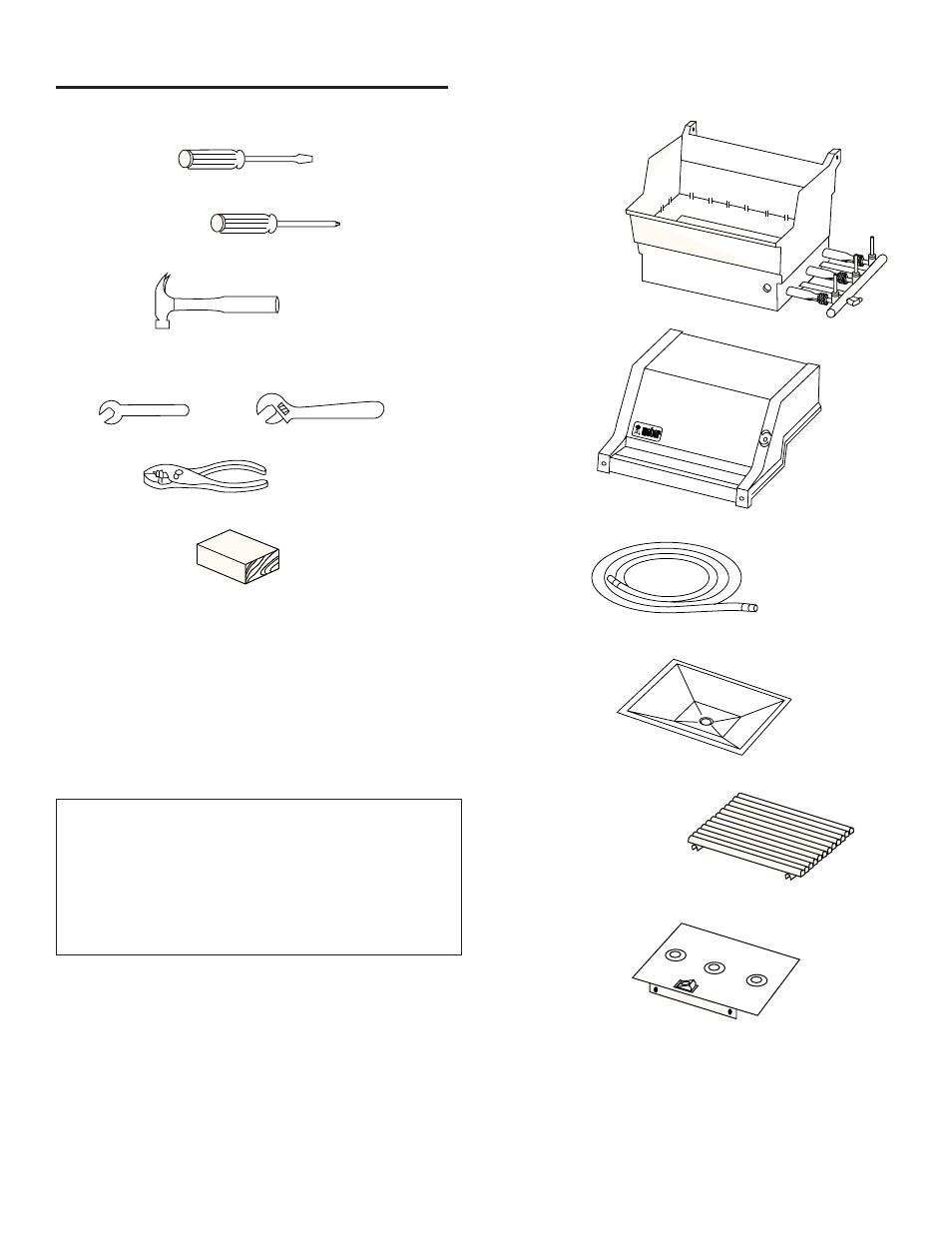 Assembly, Tools needed, Supplies needed | Check package contents | weber GENESIS 1000 SERIES User Manual | Page 7 / 32