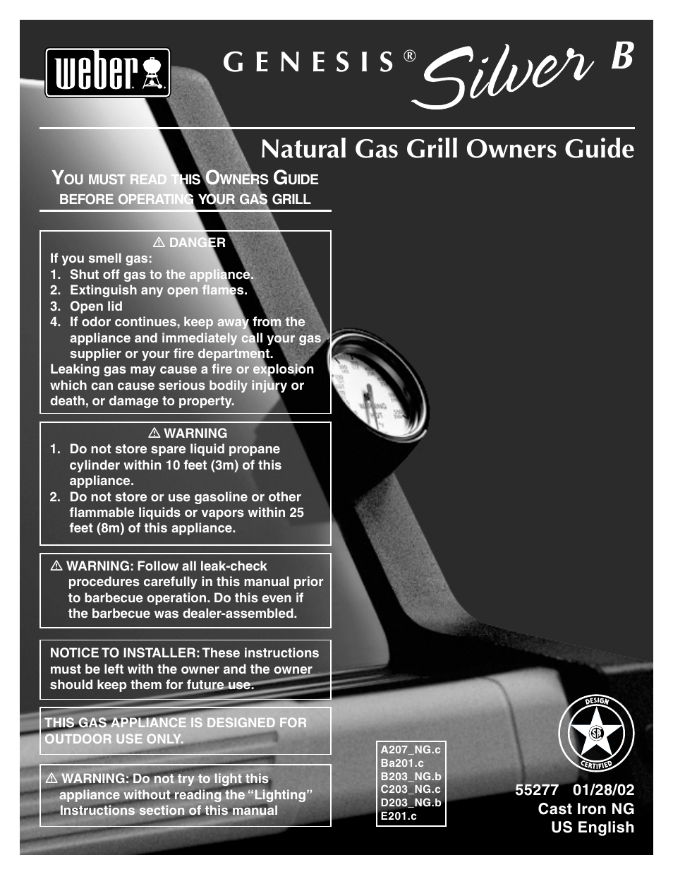 weber 55277 User Manual | 28 pages