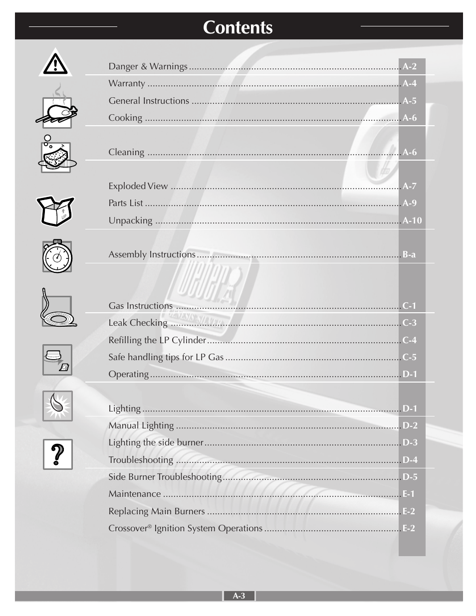 weber 55556 User Manual | Page 3 / 29
