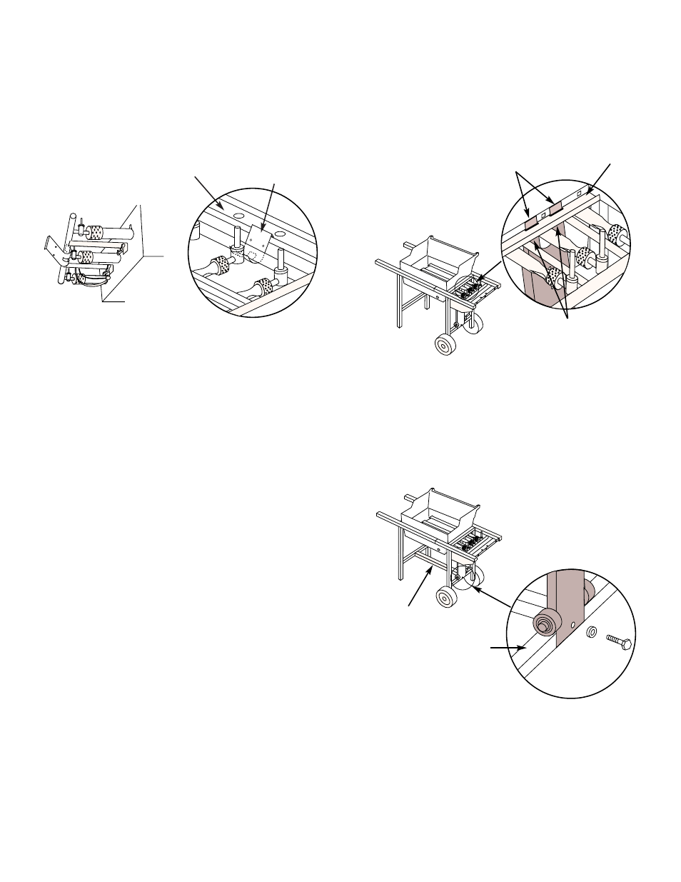 Install manifold bracket, Install tank panel assembly and frame connector | weber 700 LX User Manual | Page 13 / 36