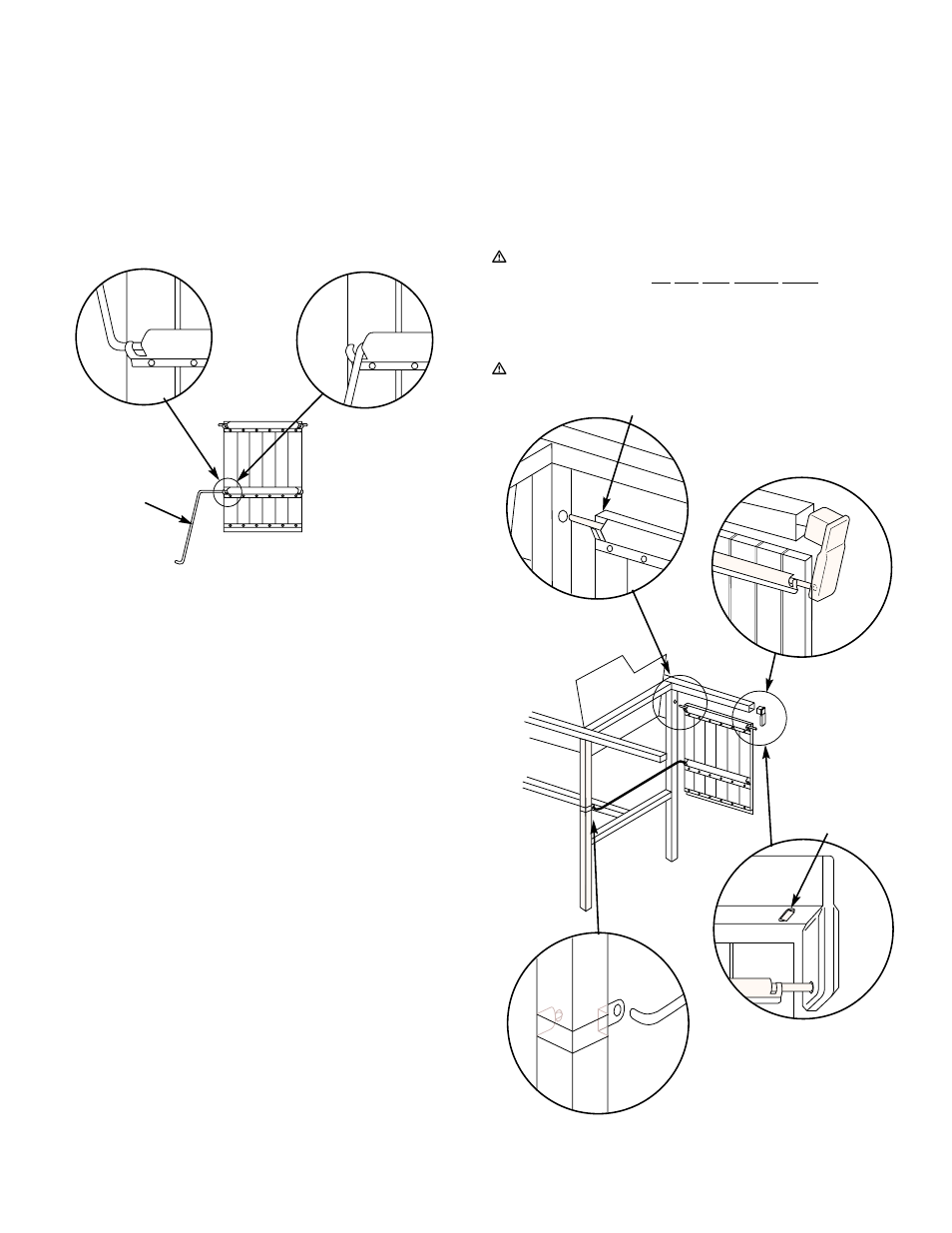 Install swing table | weber 700 LX User Manual | Page 20 / 36