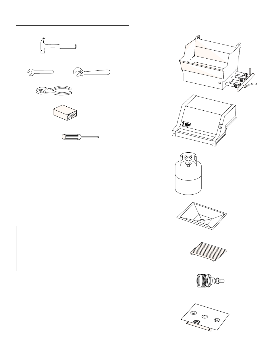 Assembly, Tools needed, Supplies needed | Check package contents | weber 700 LX User Manual | Page 7 / 36