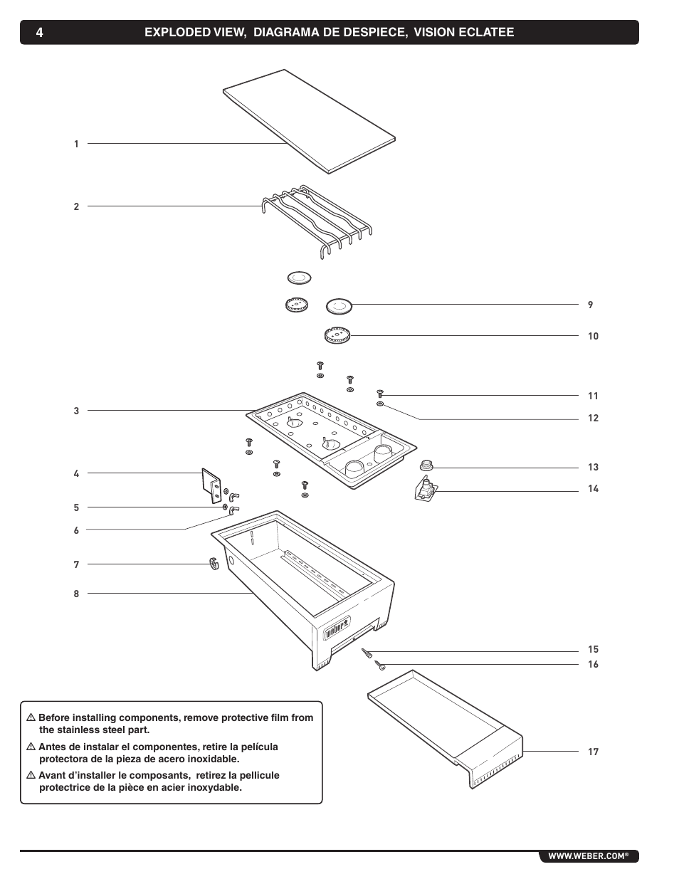 weber Summit 56069 User Manual | Page 4 / 56