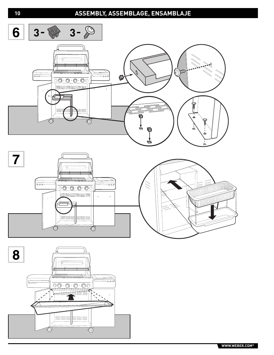 weber Summit E/S-450 User Manual | Page 10 / 84