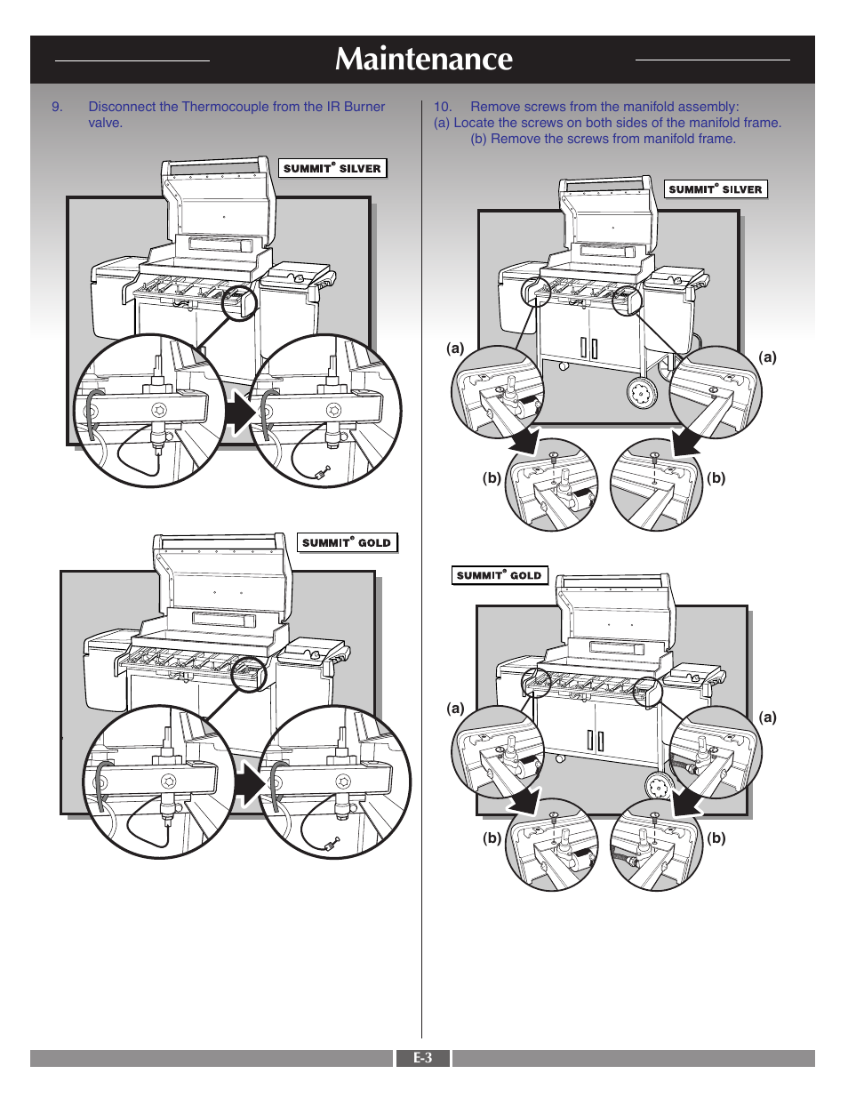 Maintenance | weber 41995 User Manual | Page 58 / 60