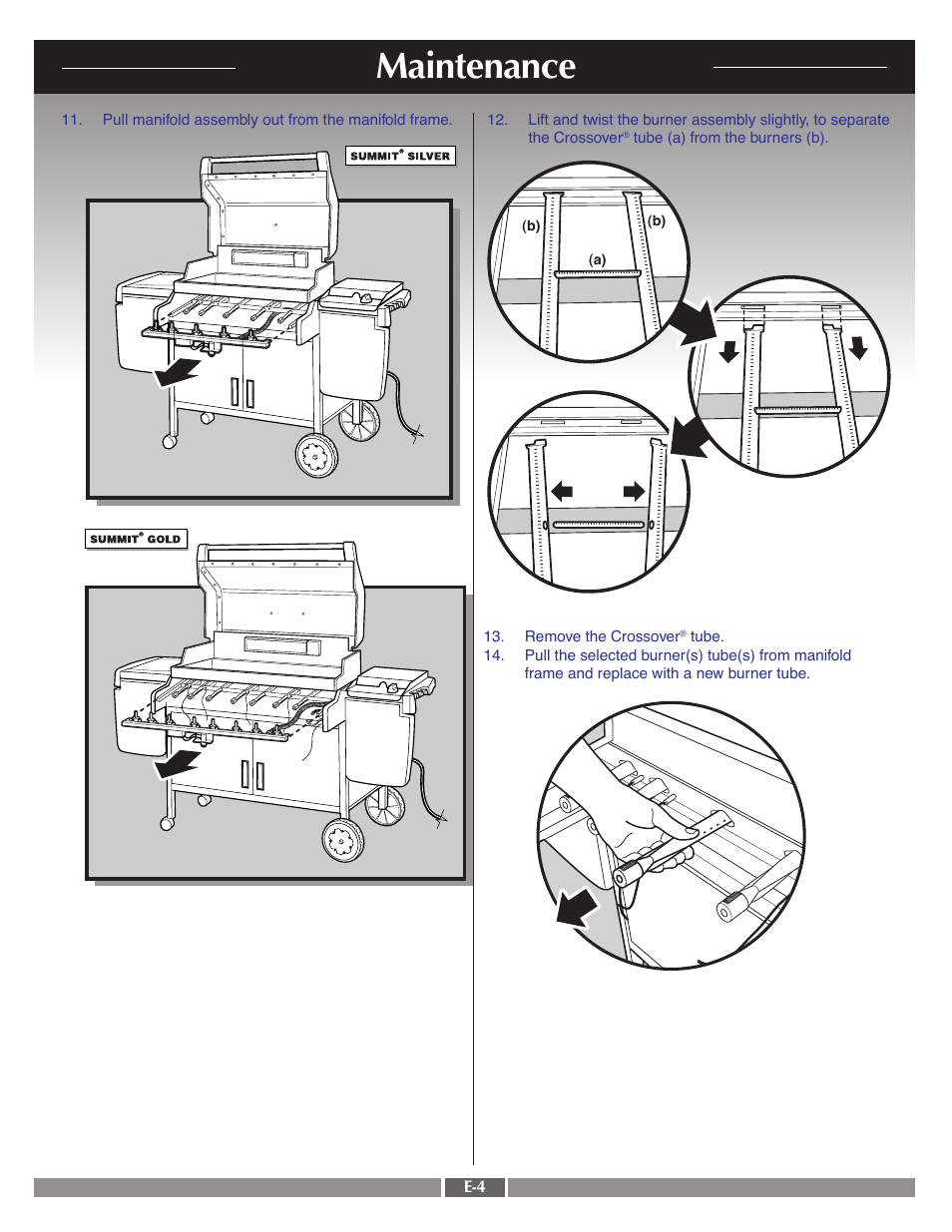 Maintenance | weber 41995 User Manual | Page 59 / 60