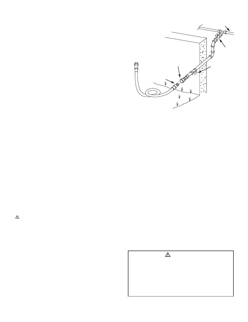 Install gas supply, General specifications for piping, Gas line piping | Test connections, Ƽdanger | weber 3000 Series User Manual | Page 13 / 36