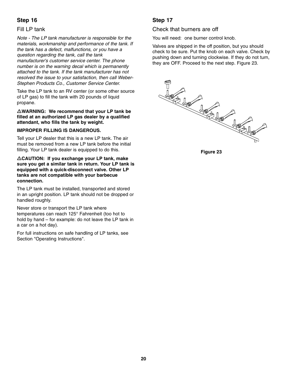 weber FT 600 User Manual | Page 20 / 48