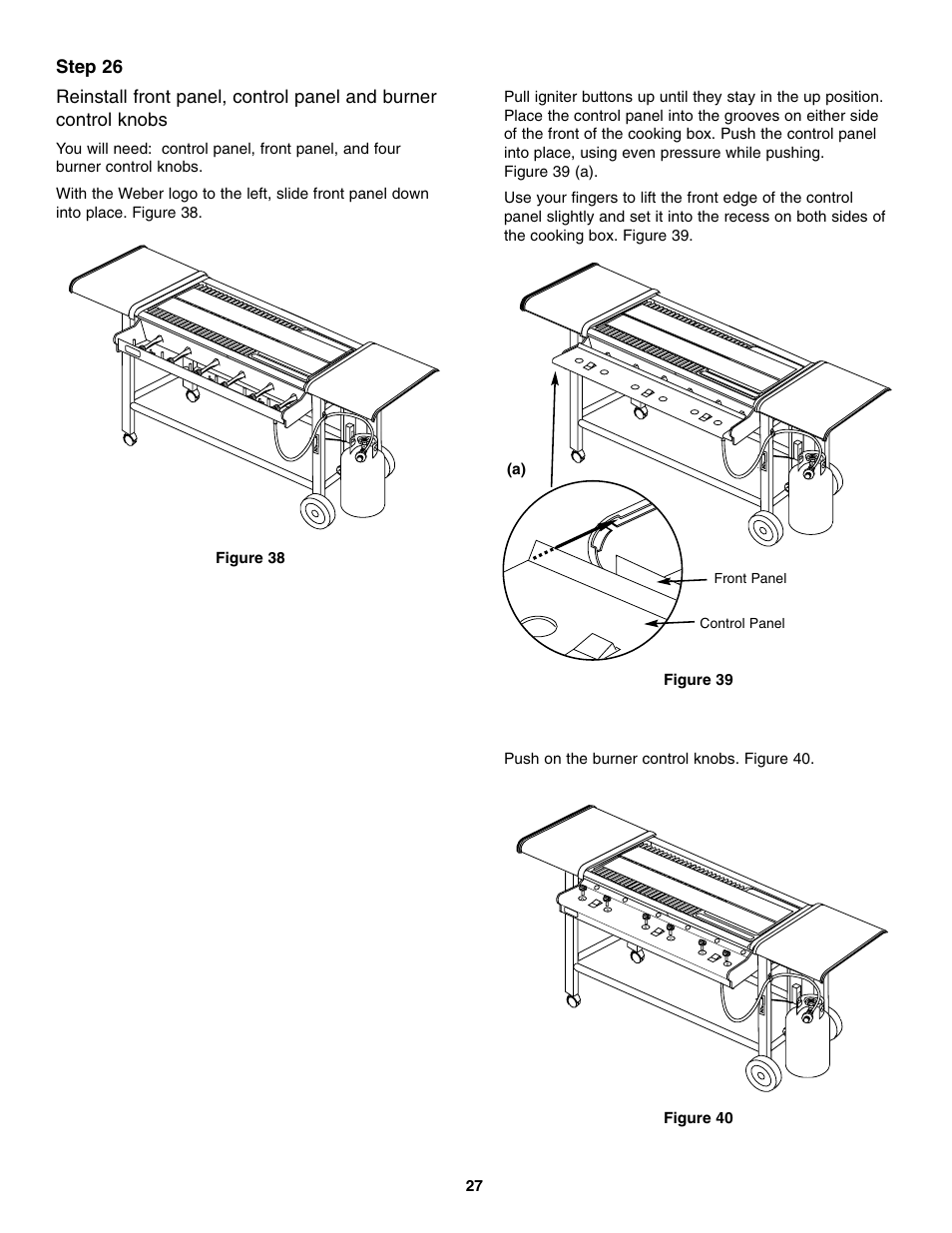 weber FT 600 User Manual | Page 27 / 48