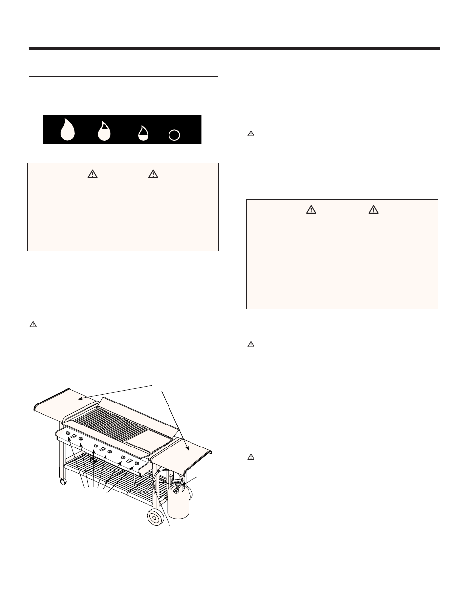Operatinginstructions, Lighting, Crossover ignition system | To extinguish, Operating instructions, Ƽdanger ƽ | weber FT 600 User Manual | Page 30 / 48