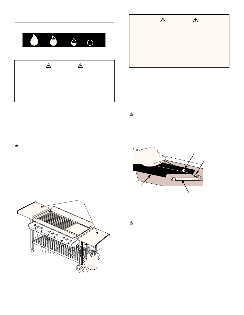 Manual lighting, To extinguish, Ƽdanger ƽ | weber FT 600 User Manual | Page 31 / 48