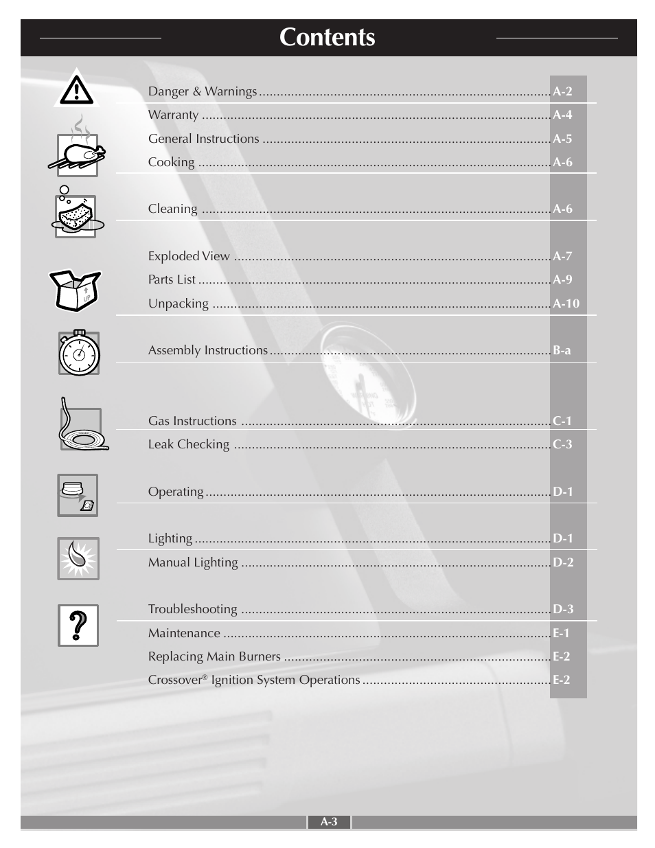 weber Genesis Gold B User Manual | Page 3 / 26