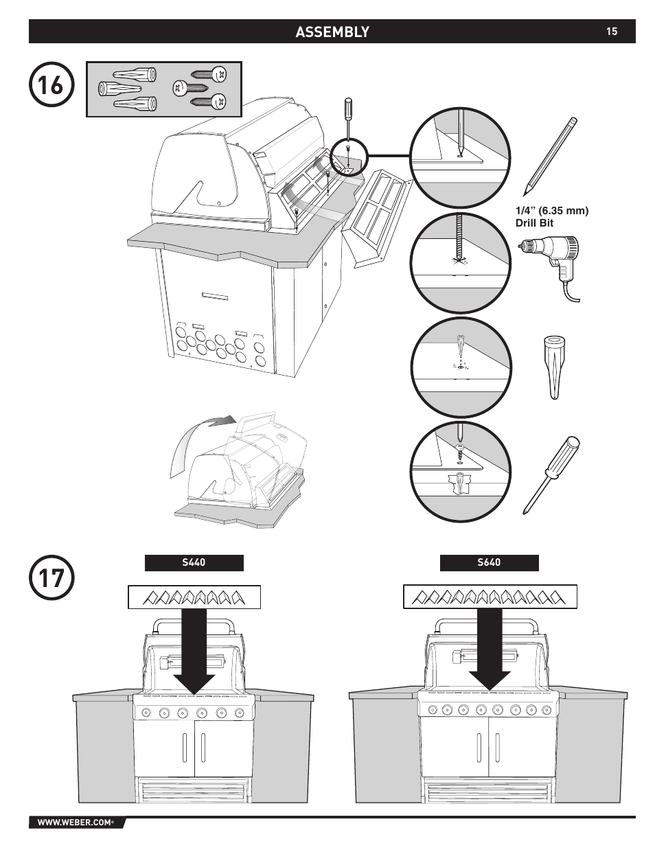 weber S-640 User Manual | Page 15 / 24