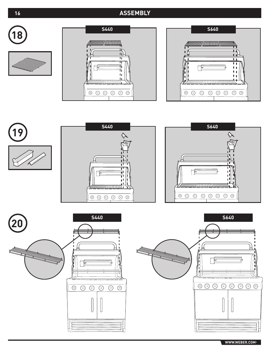weber S-640 User Manual | Page 16 / 24