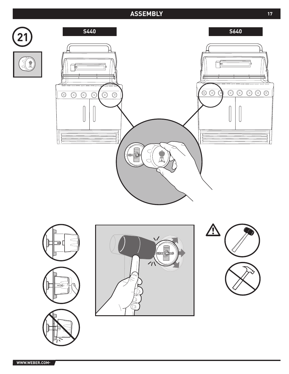 weber S-640 User Manual | Page 17 / 24