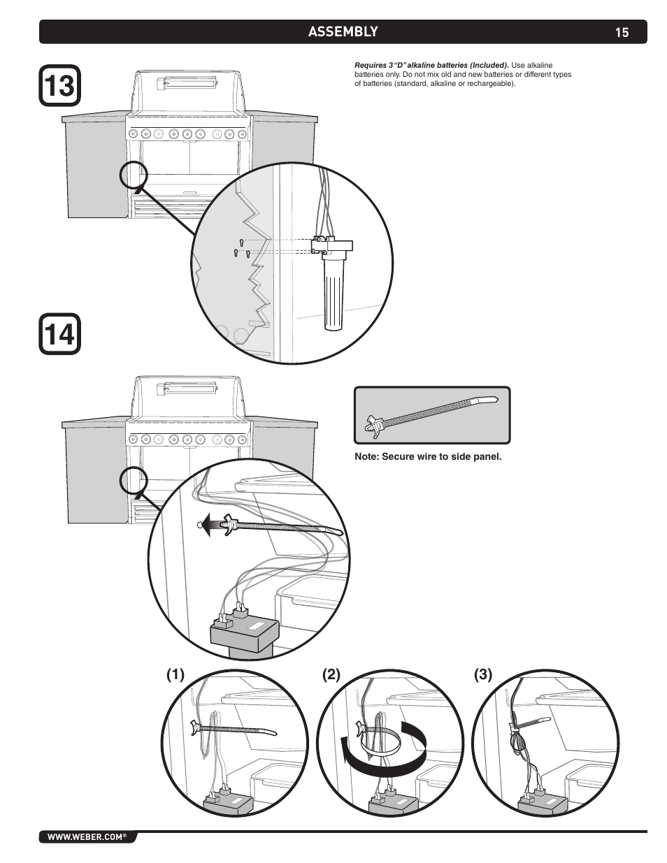 weber Summit Gas Grill S-460 User Manual | Page 15 / 32