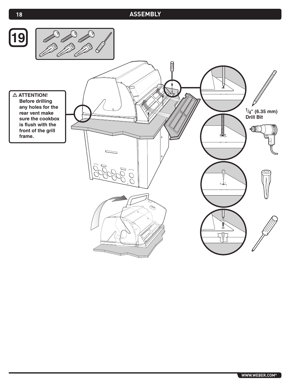 weber Summit Gas Grill S-460 User Manual | Page 18 / 32