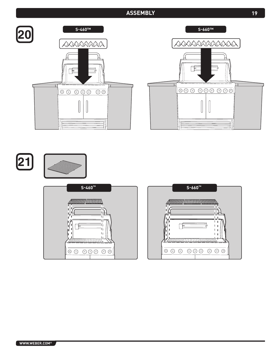 weber Summit Gas Grill S-460 User Manual | Page 19 / 32