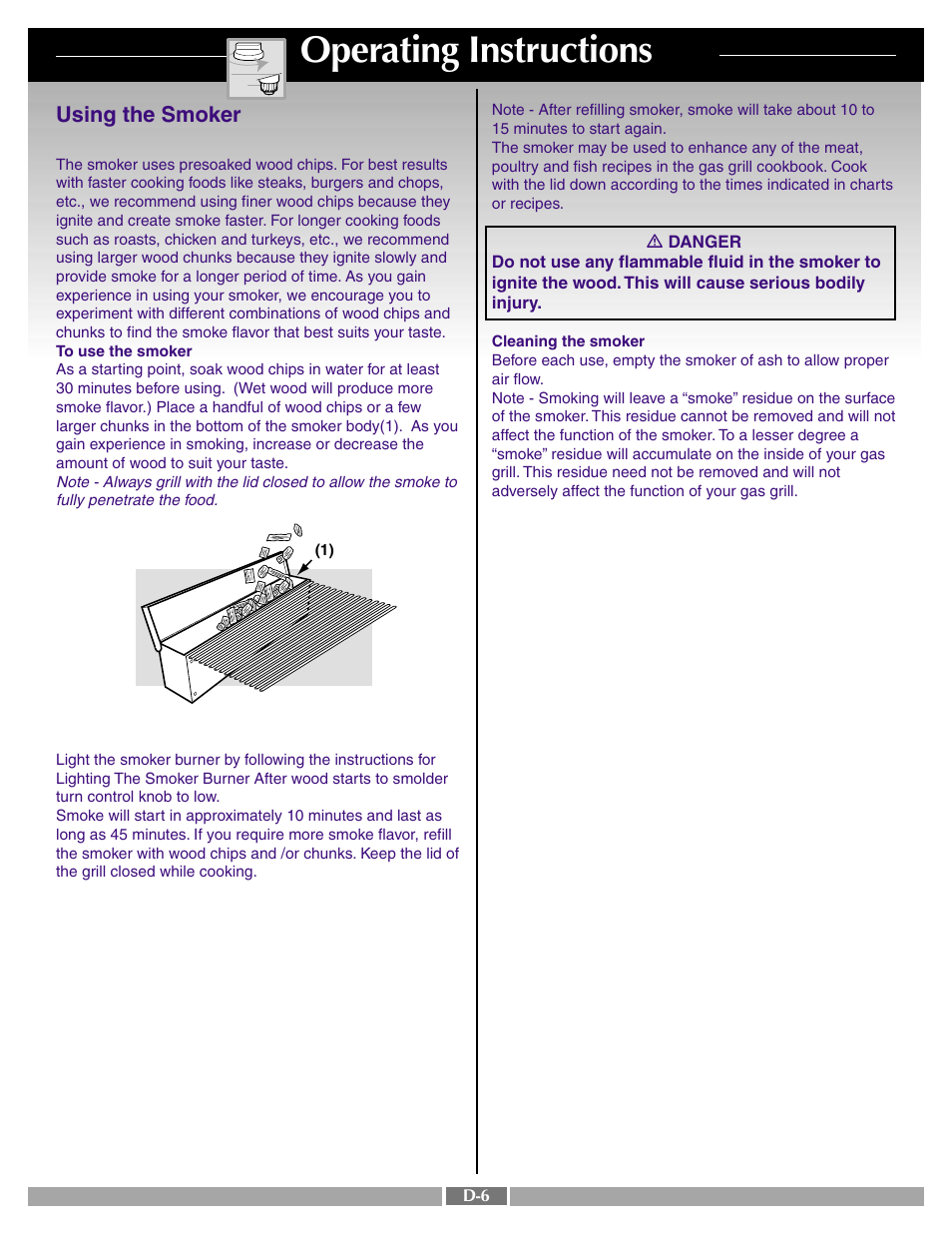 Operating instructions | weber SUMMIT 41996 User Manual | Page 37 / 50