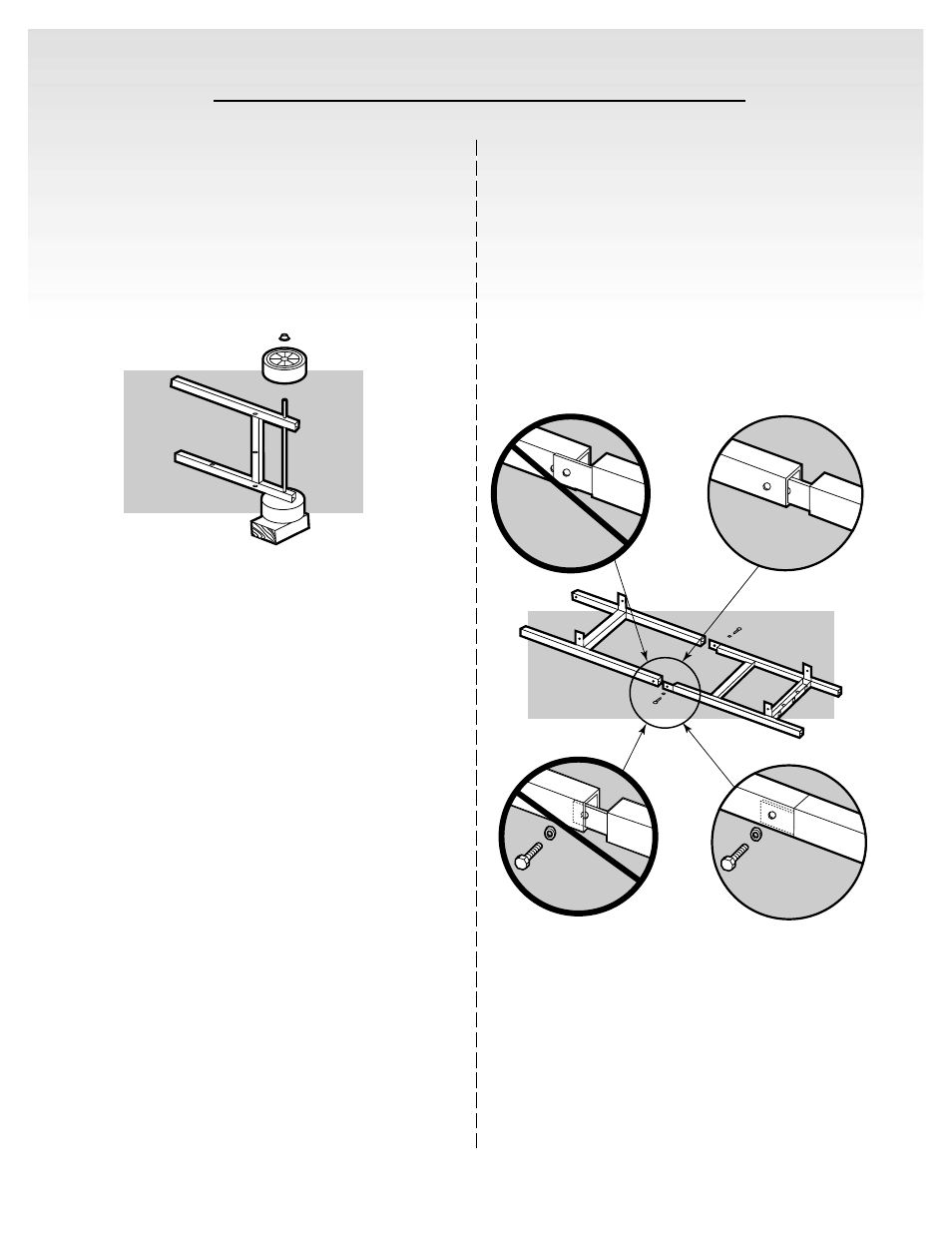 Assembly instructions, Assemble wheel frame, Assemble frame | weber Genesis Silver-C User Manual | Page 11 / 36