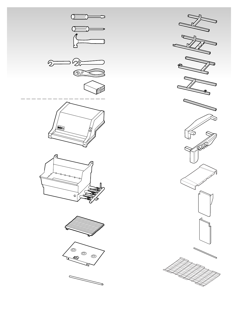 You will need | weber Genesis Silver-C User Manual | Page 9 / 36