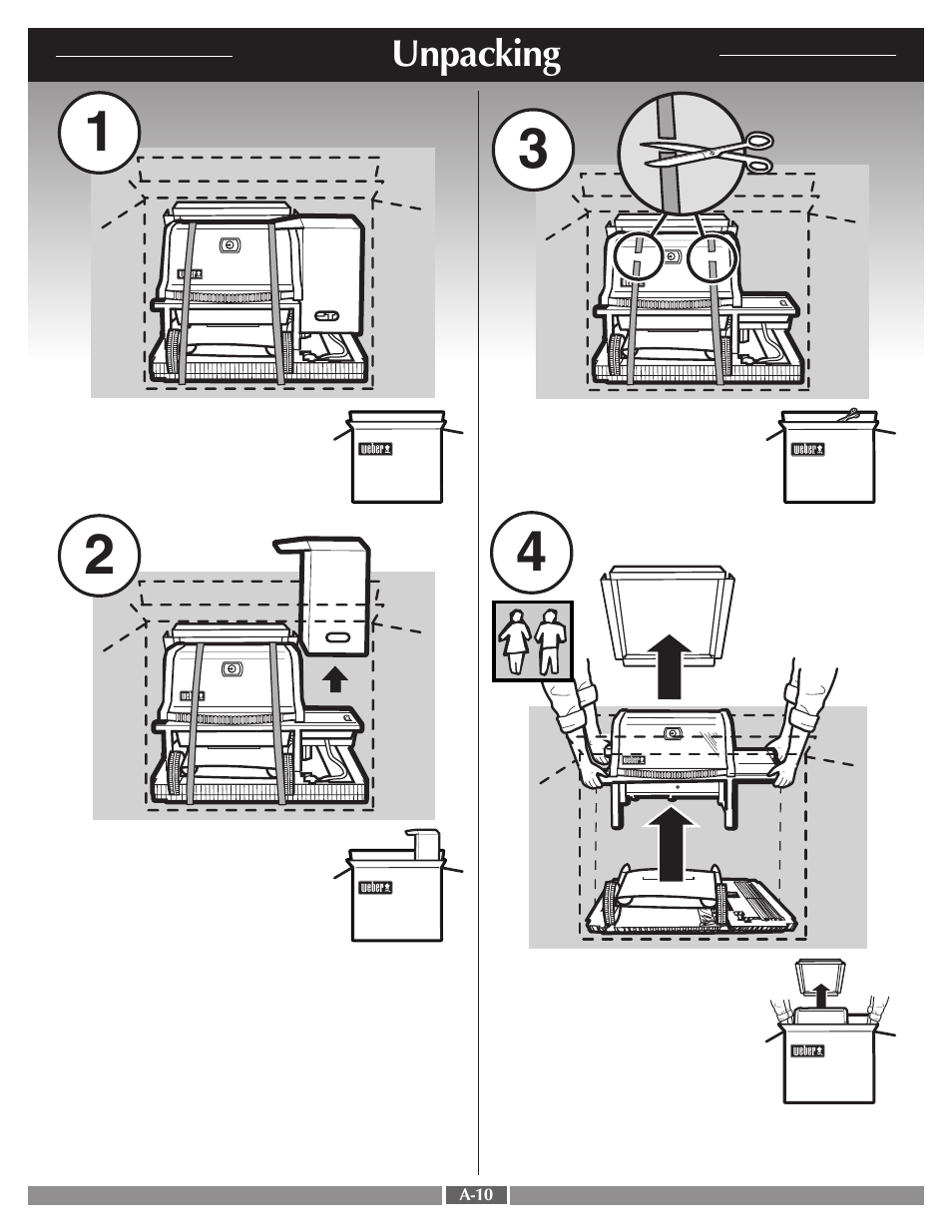 weber LP Gas Grill User Manual | Page 10 / 27