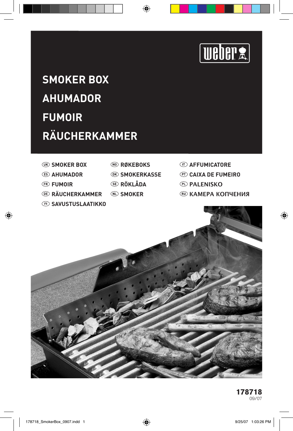 weber 178718 User Manual | 32 pages