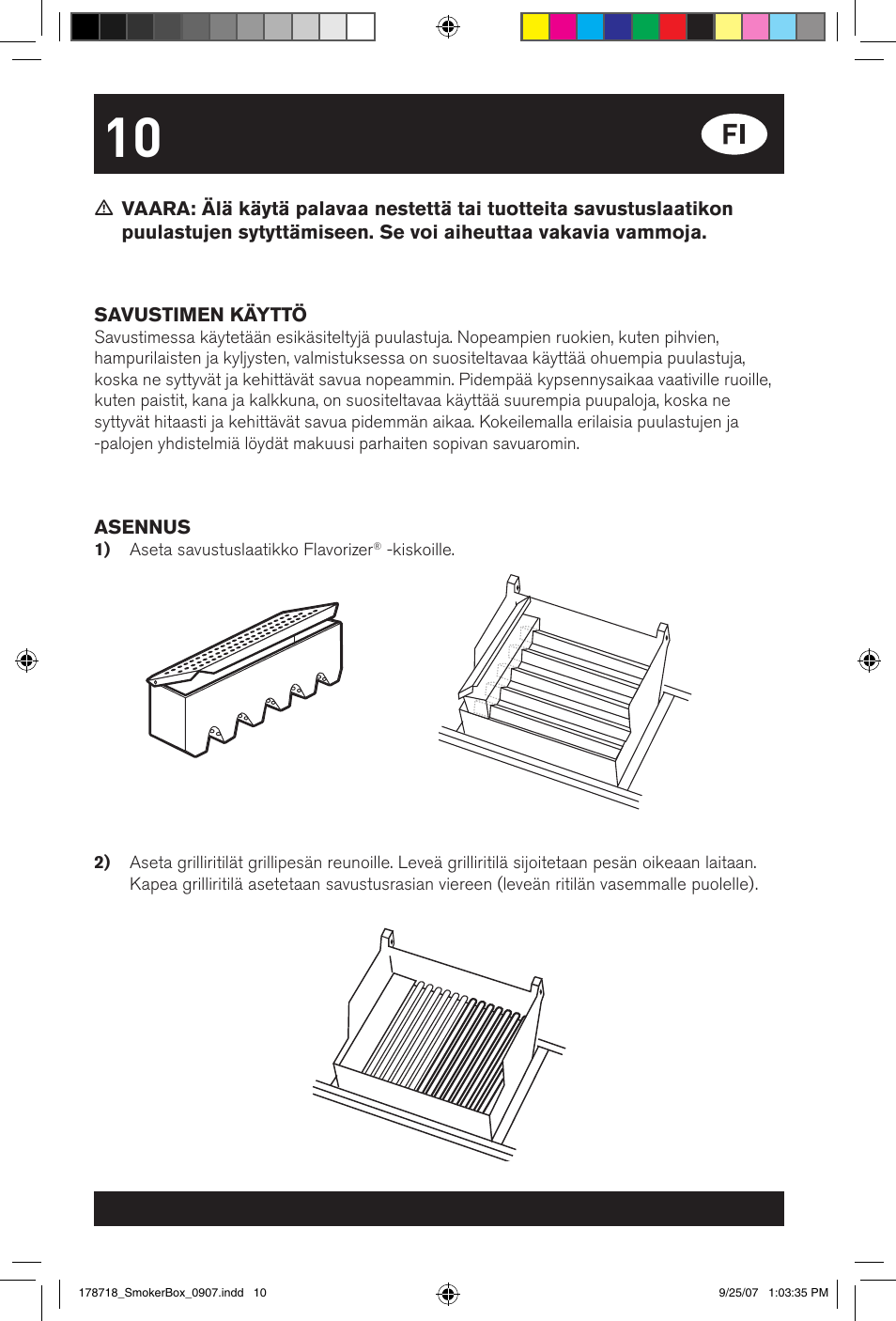 weber 178718 User Manual | Page 10 / 32