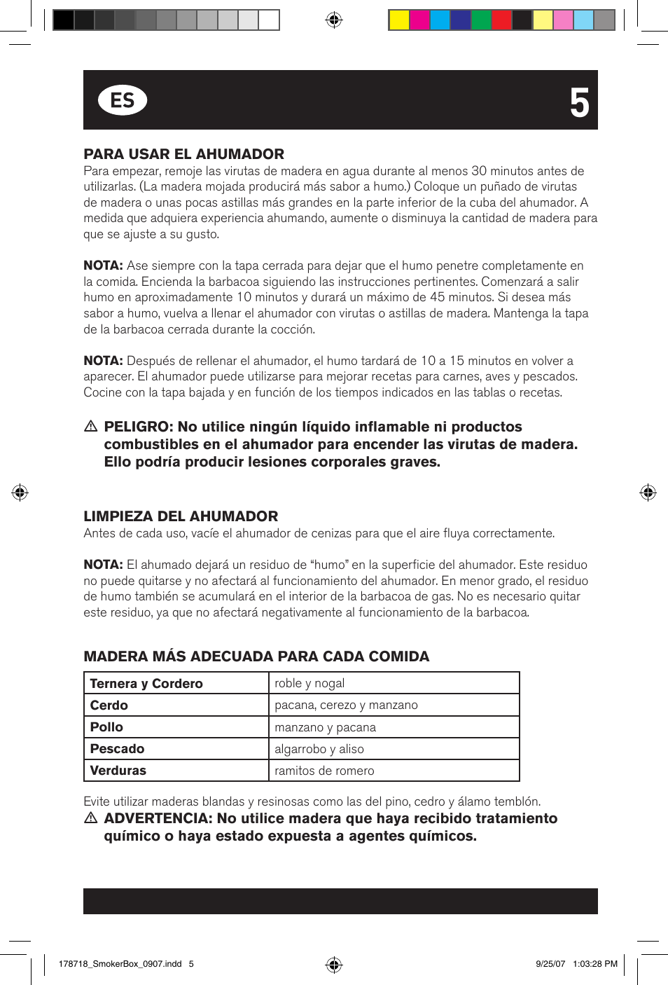 weber 178718 User Manual | Page 5 / 32