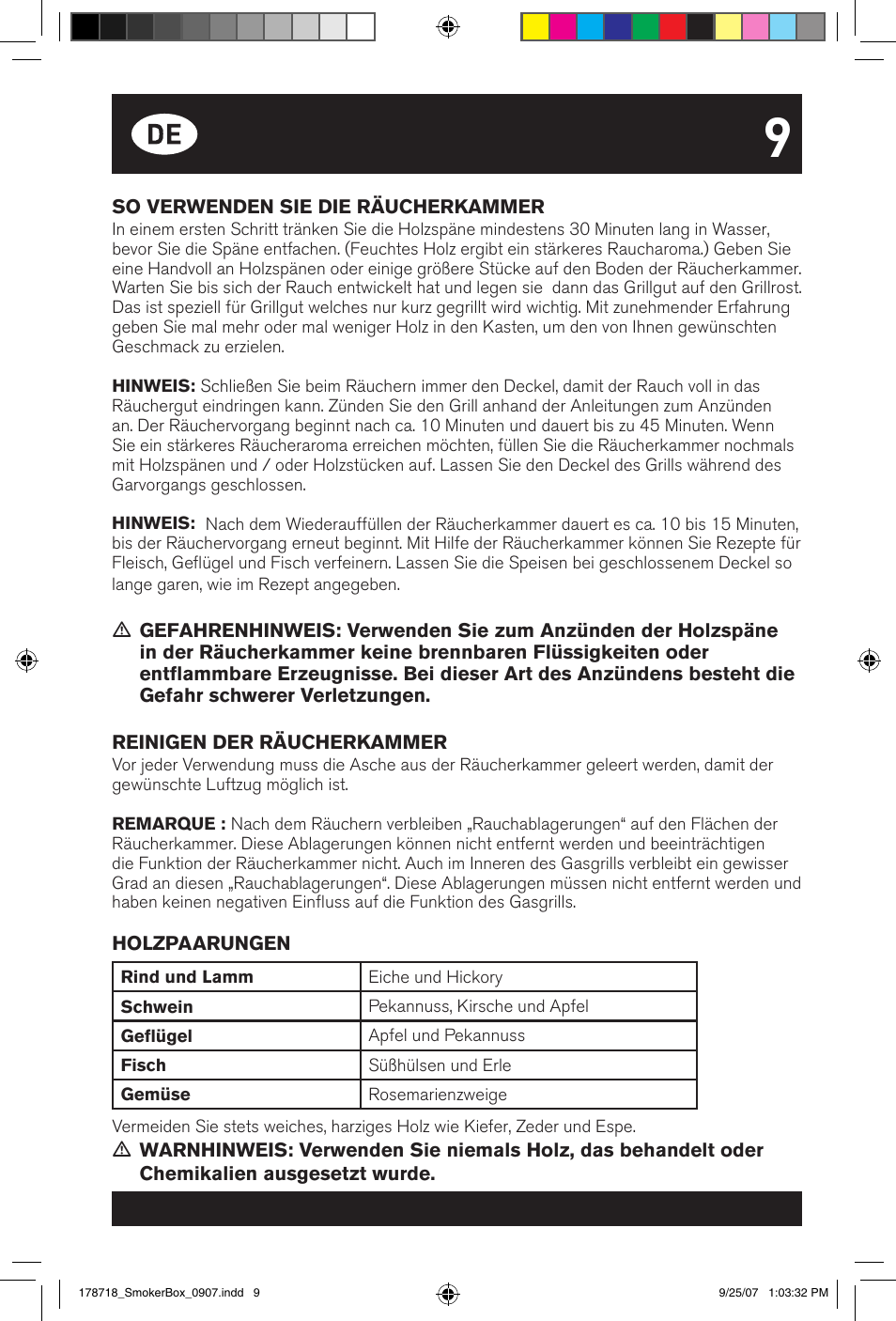 weber 178718 User Manual | Page 9 / 32