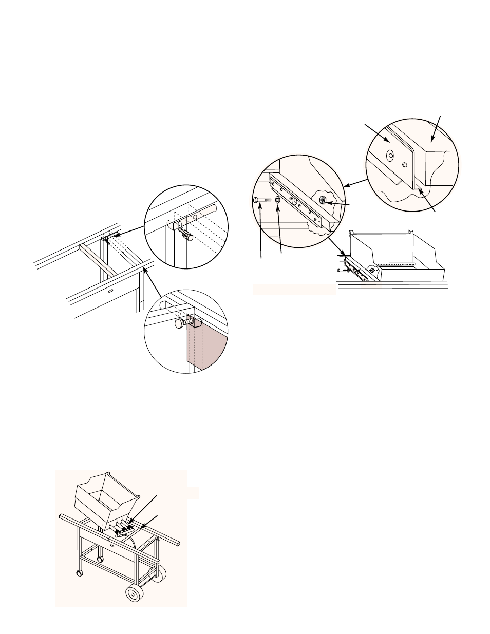 Install side burner locks, Add cooking box | weber 3300 User Manual | Page 12 / 40