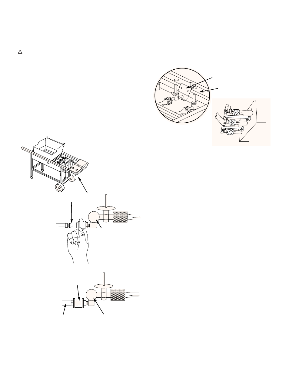 Install side burner, Install manifold bracket | weber 3300 User Manual | Page 15 / 40