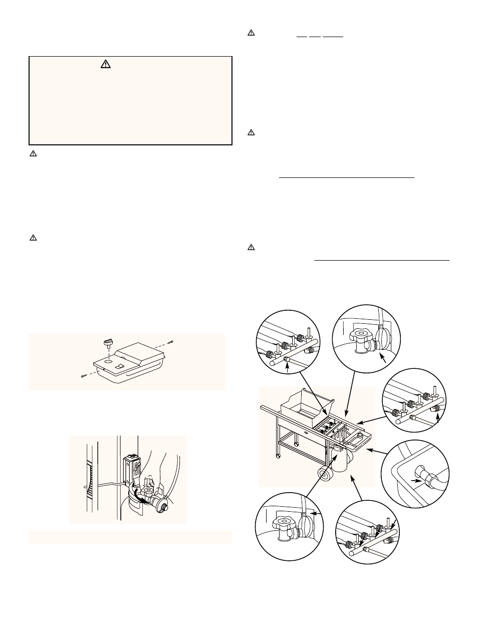 Check for gas leaks, Ƽdanger | weber 3300 User Manual | Page 18 / 40