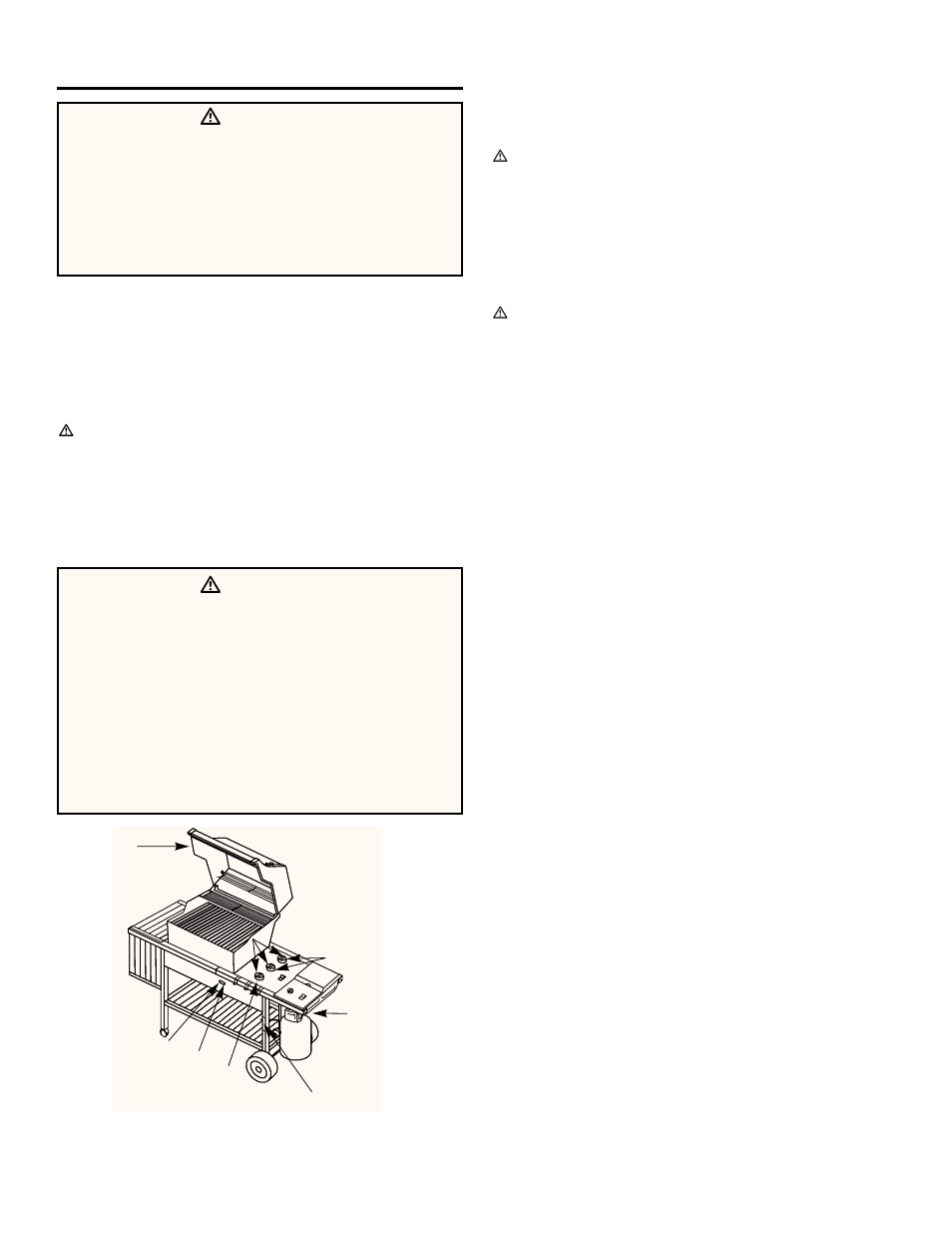 Manual lighting, To extinguish, Ƽdanger | weber 3300 User Manual | Page 25 / 40