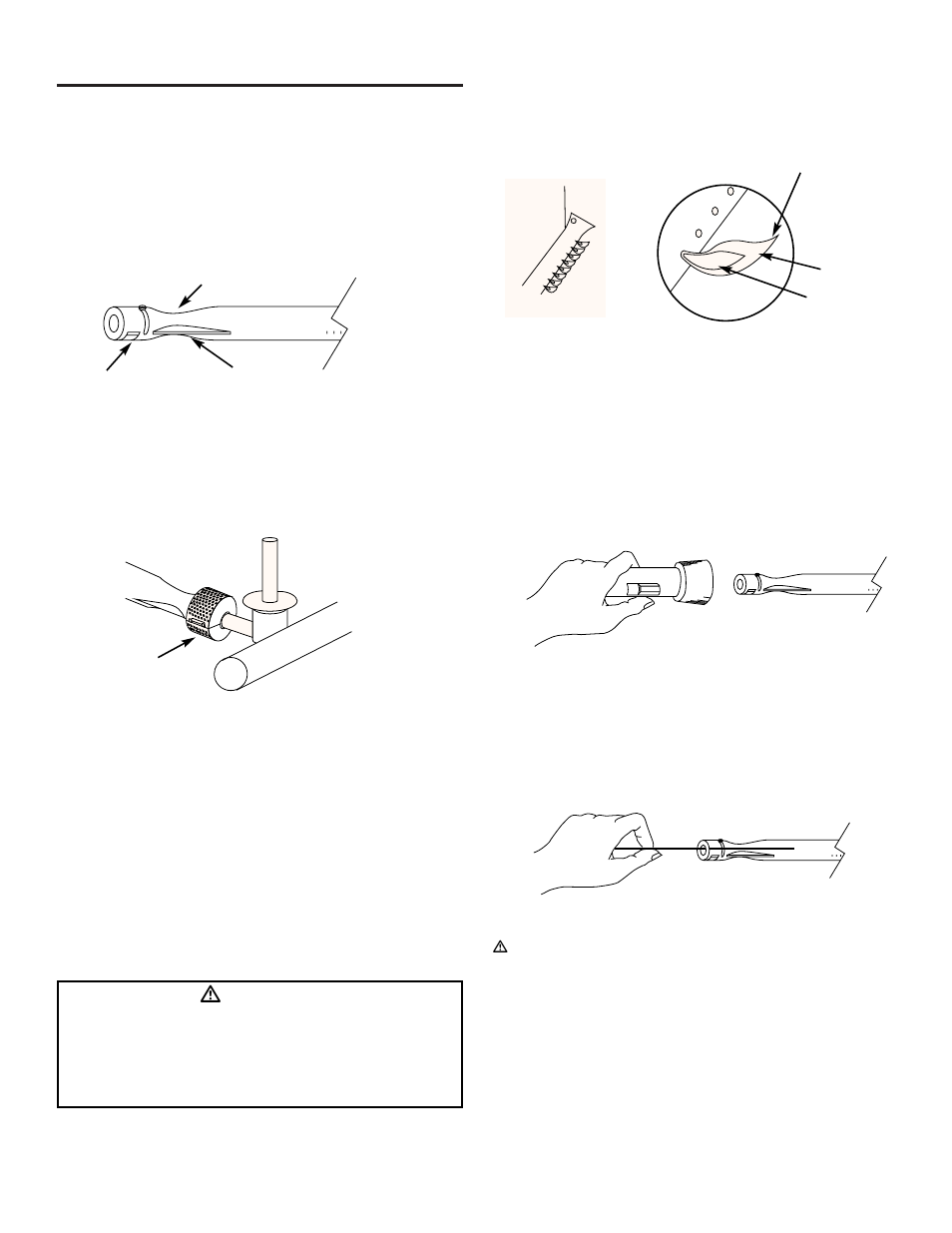 General maintenance, Weber spider stopper guards, Main burner flame pattern | Main burner cleaning procedure, Ƽdanger | weber 3300 User Manual | Page 32 / 40