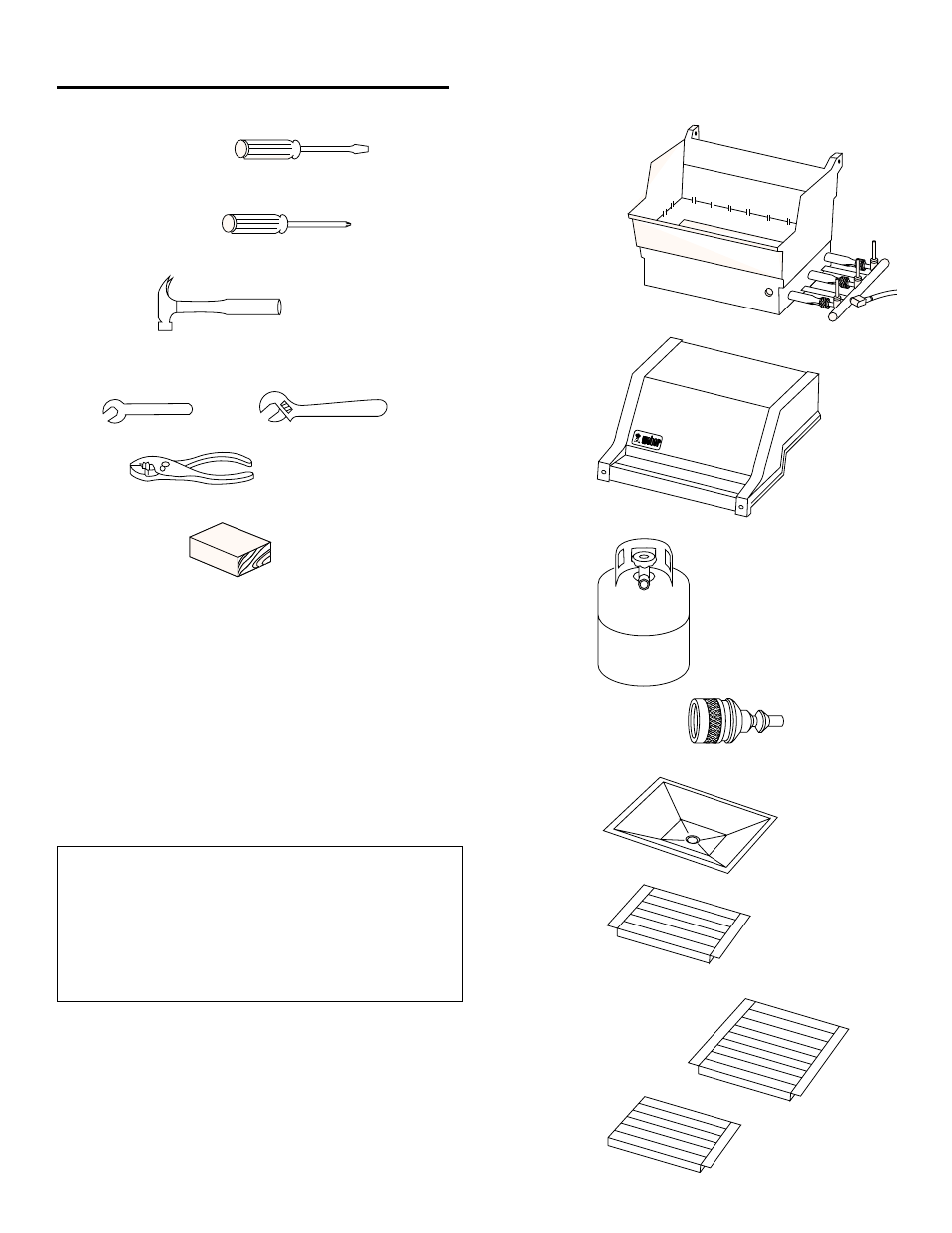 Assembly, Tools needed, Supplies needed | Check package contents | weber 3300 User Manual | Page 7 / 40