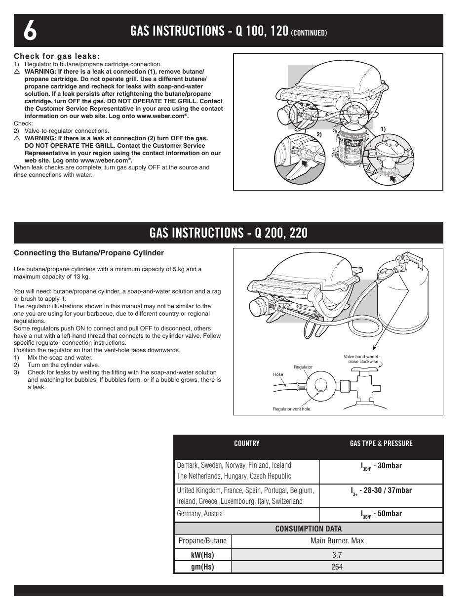 weber 100 User Manual | Page 6 / 12