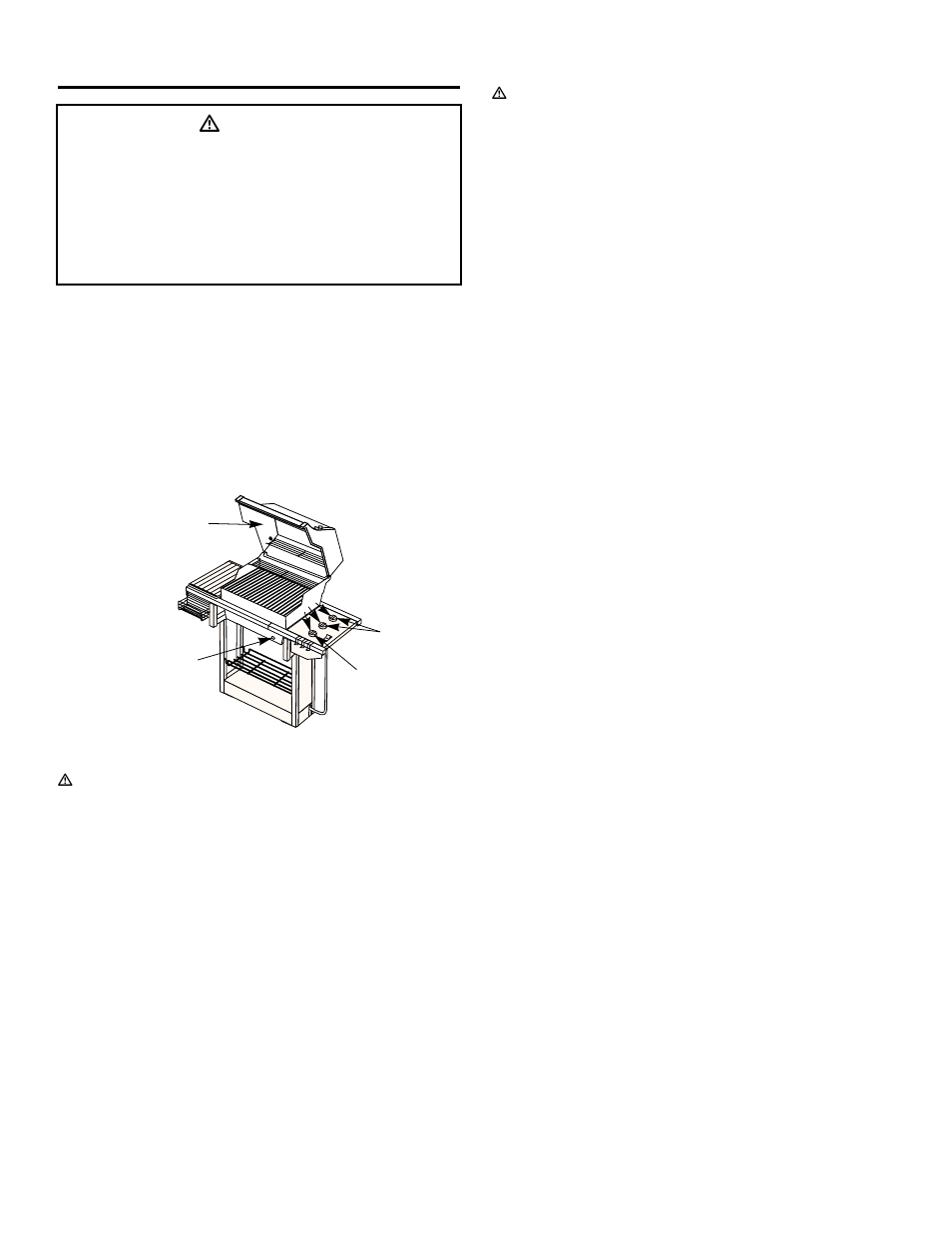 Manual lighting, To extinguish, Ƽdanger | weber GENESIS 1500 LX User Manual | Page 27 / 36