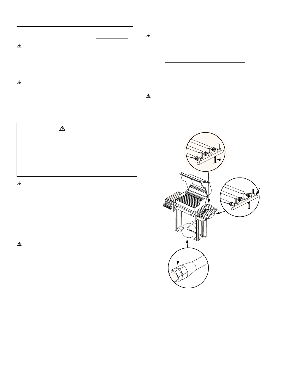 Annual maintenance, Ƽdanger | weber GENESIS 1500 LX User Manual | Page 29 / 36